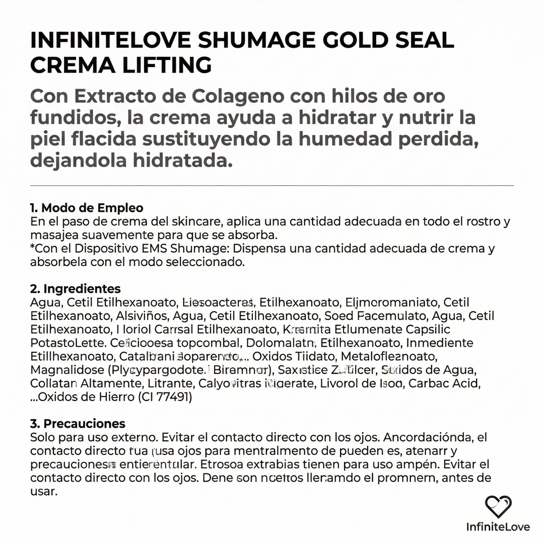 Crema Lifting con Dispositivo EMS y Luz LED – Efecto Reafirmante y Glow Profesional en Casa