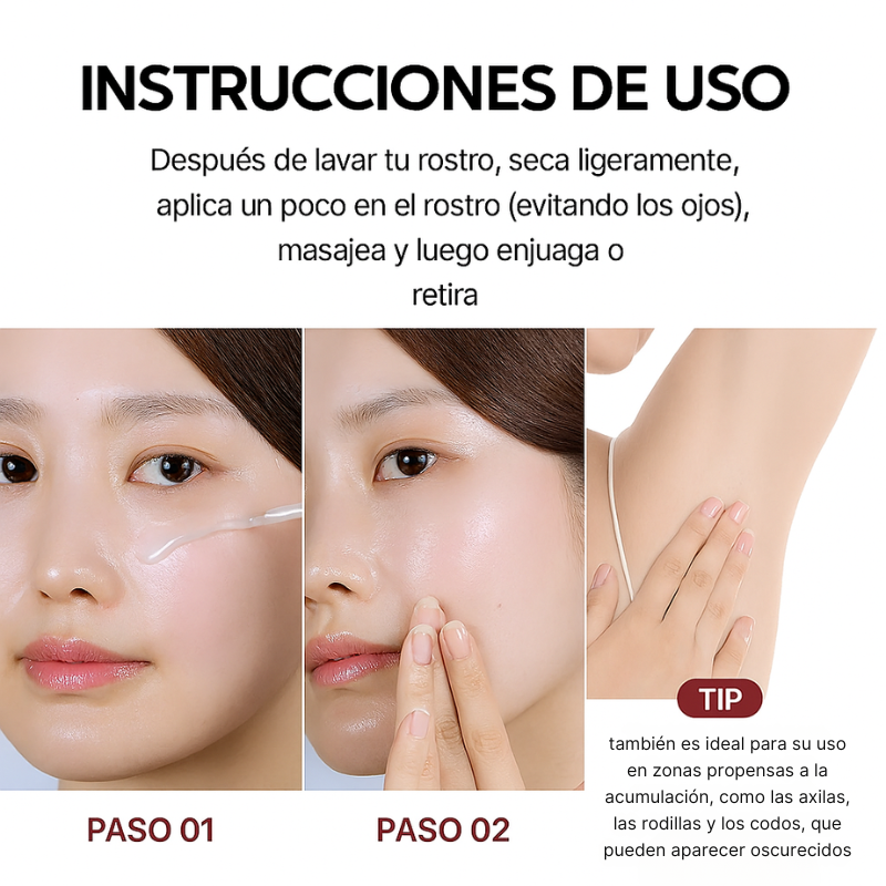 InfiniteShot - Ampollas exfoliantes de arroz
