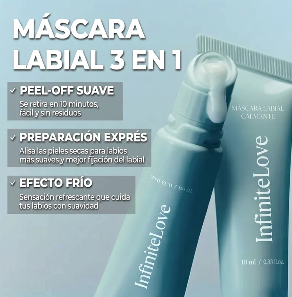 Máscara Labial Peel-Off 3 en 1 – Soothing Prep Lip Mask