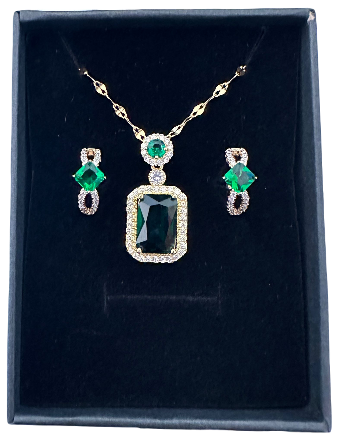 Pendientes Esmeralda