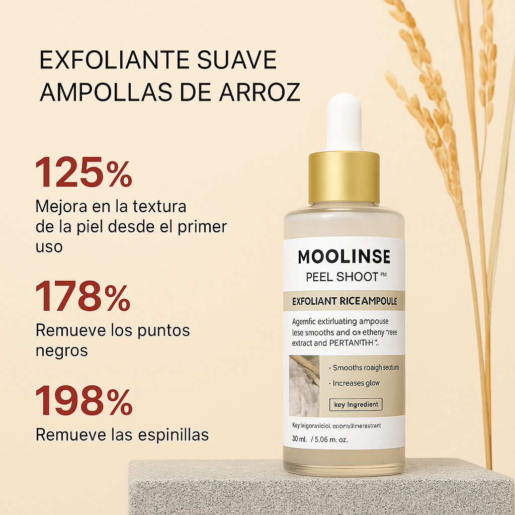 InfiniteShot - Ampollas exfoliantes de arroz