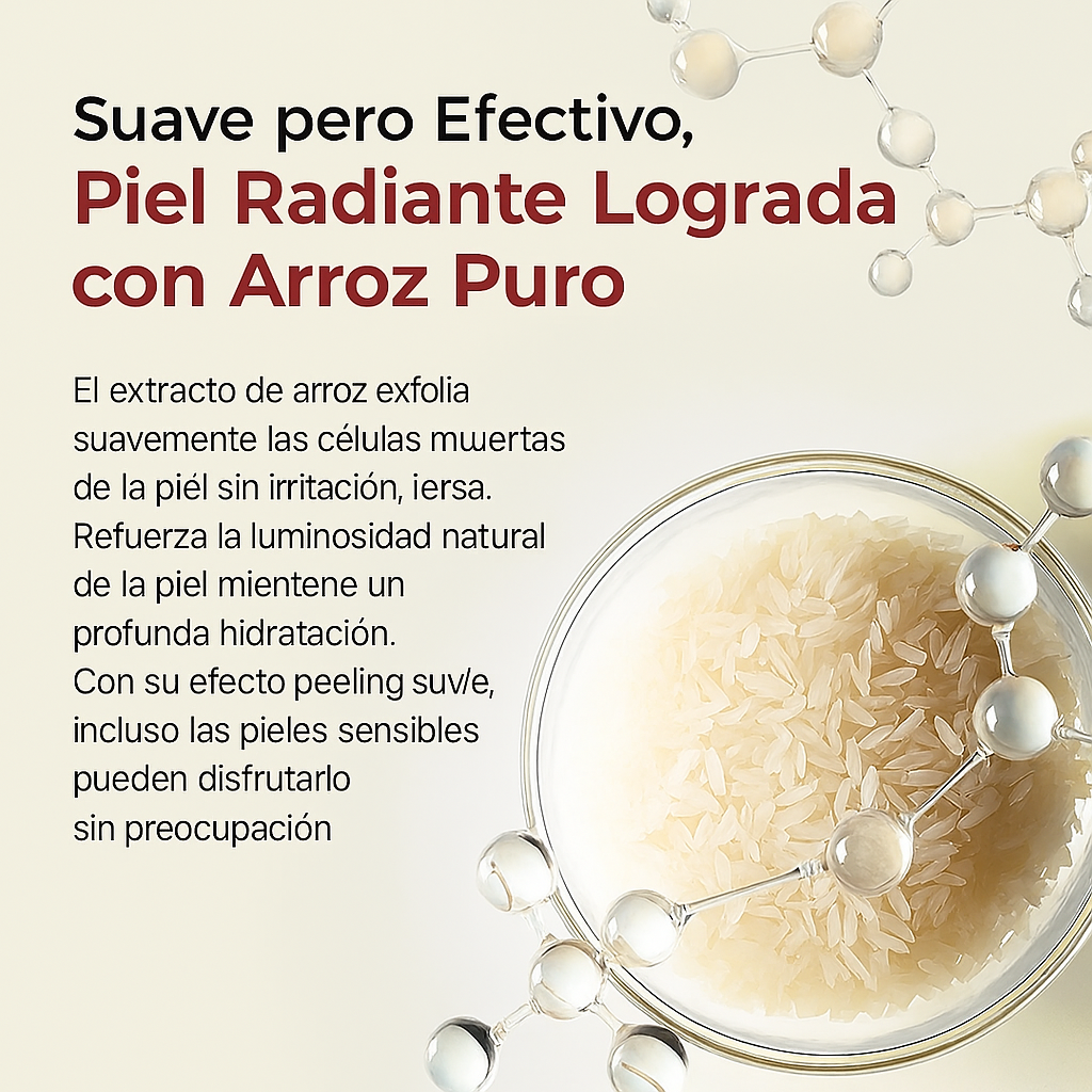 InfiniteShot - Ampollas exfoliantes de arroz