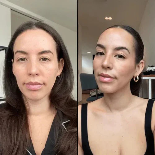 Base de Maquillaje Adaptable Stick con Brocha Colágeno Péptidos Volufiline SPF