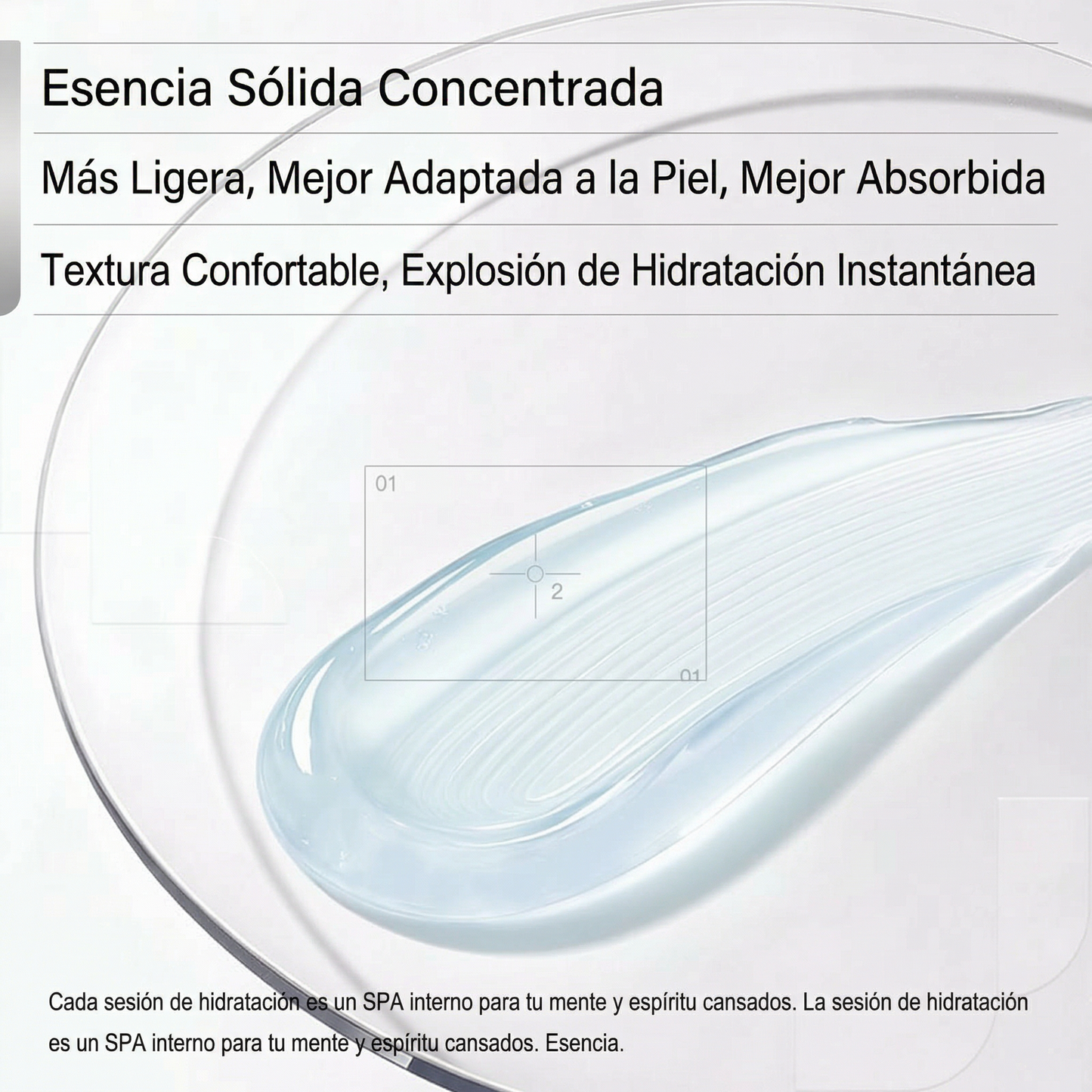 Crema Gel Tensora Coreana 'Oganacell' con Aplicador Gua Sha y PDRN para Reducir Papada, Desinflamar y Definir la Mandíbula
