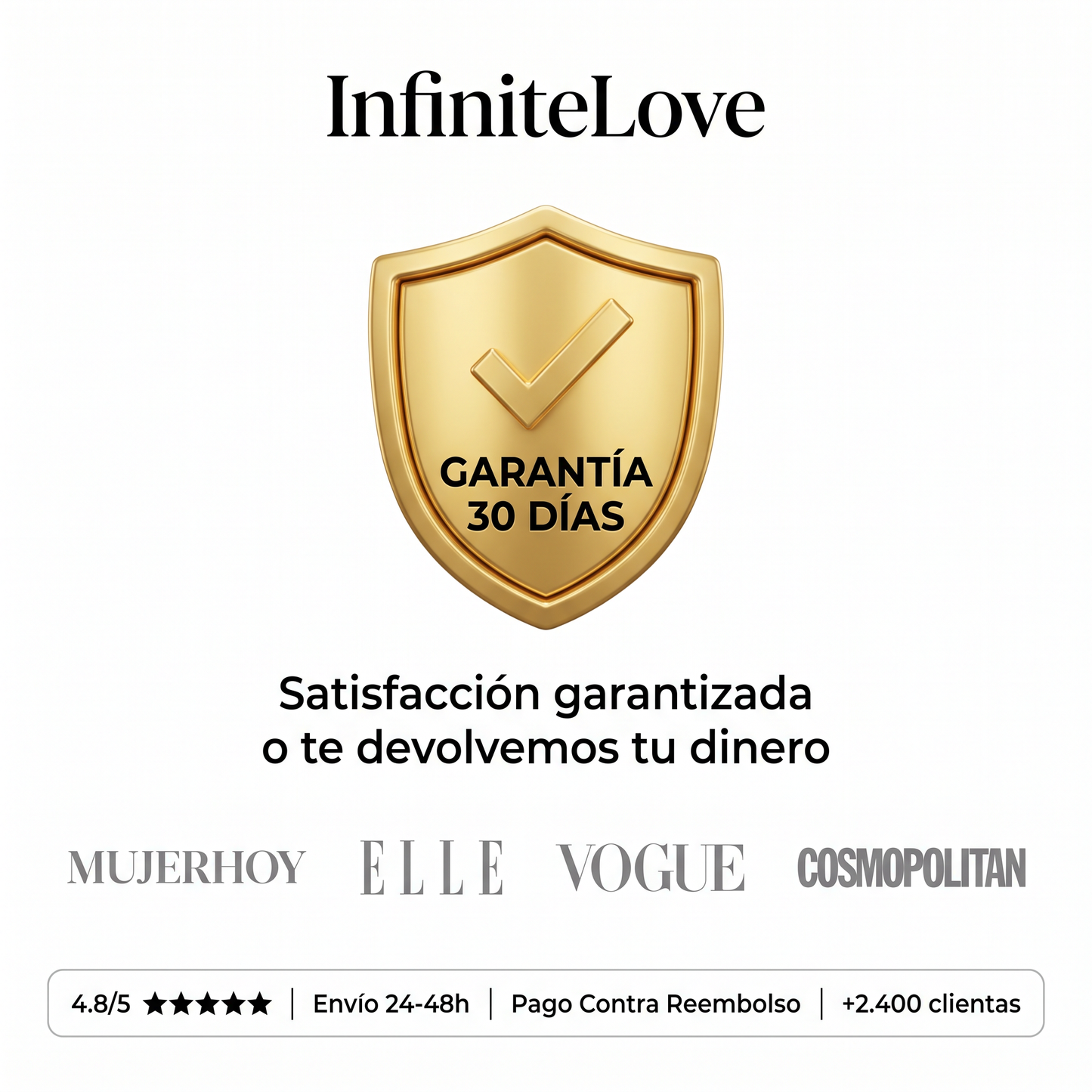 Garantía 30 días InfiniteLove