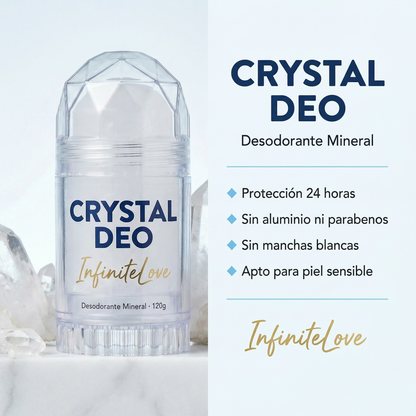 Desodorante Crystal Natural 24H – Protección Sin Químicos