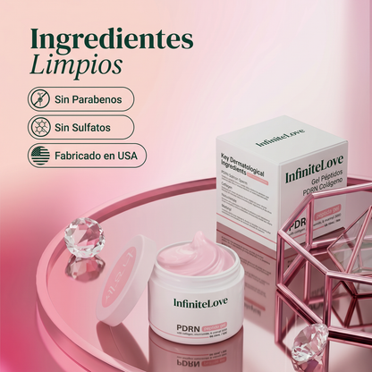 Gel Facial Reafirmante con Péptidos y PDRN – Hidratación Profunda y Efecto Glow