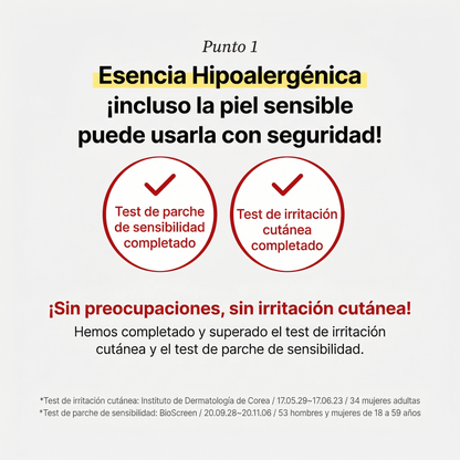 Esencia Reparadora Intensiva – Hidratación y Piel Efecto Glow