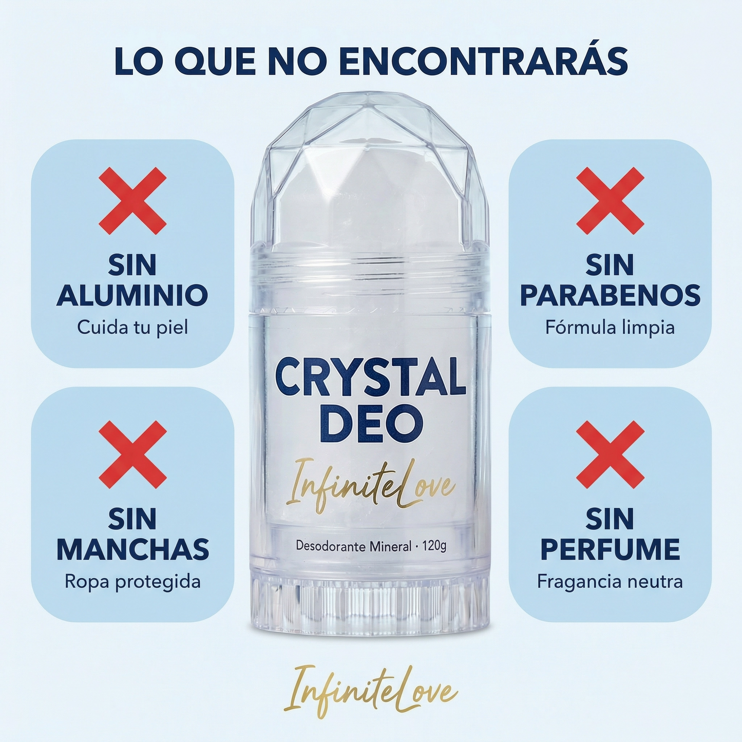 Desodorante Crystal Natural 24H – Protección Sin Químicos