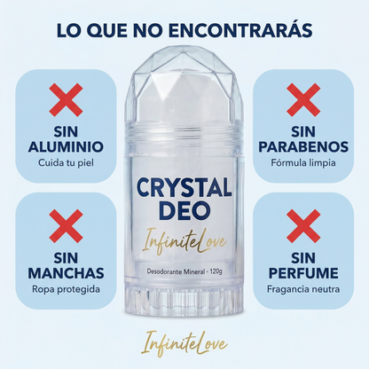 Desodorante Crystal Natural 24H – Protección Sin Químicos
