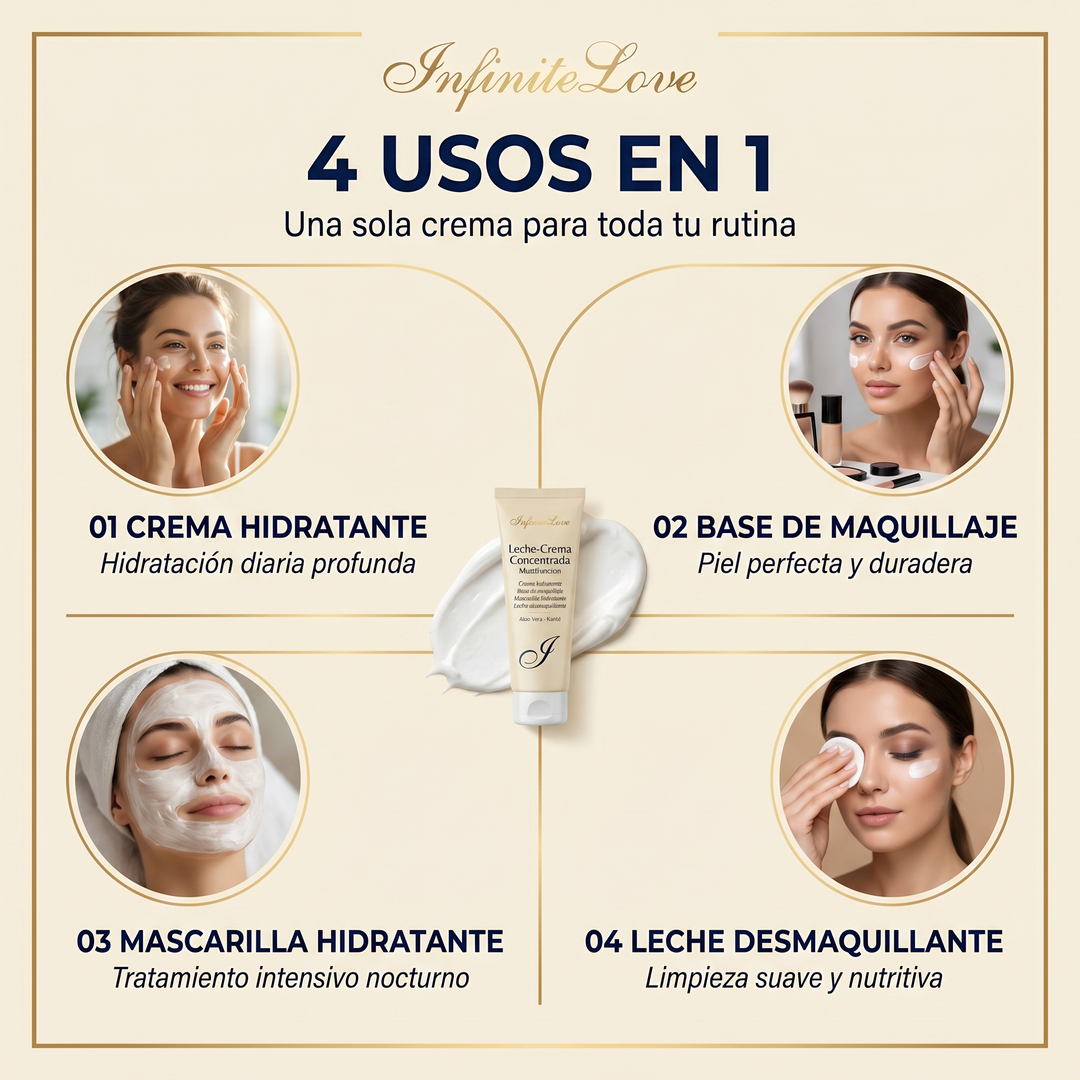 Crema Hidratante Multifunción – Efecto Glow + Primer + Nutrición Profunda