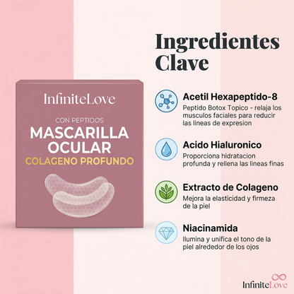 Mascarilla Ocular Colágeno | Péptidos Lifting