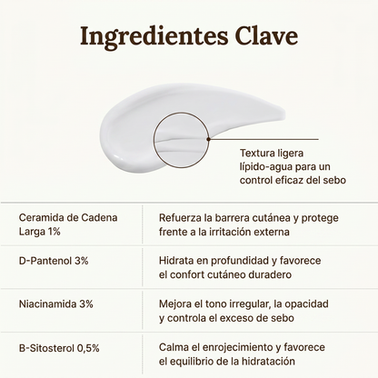 Crema Reparadora de Barrera con Ceramidas LC – Hidratación Profunda y Piel Reforzada