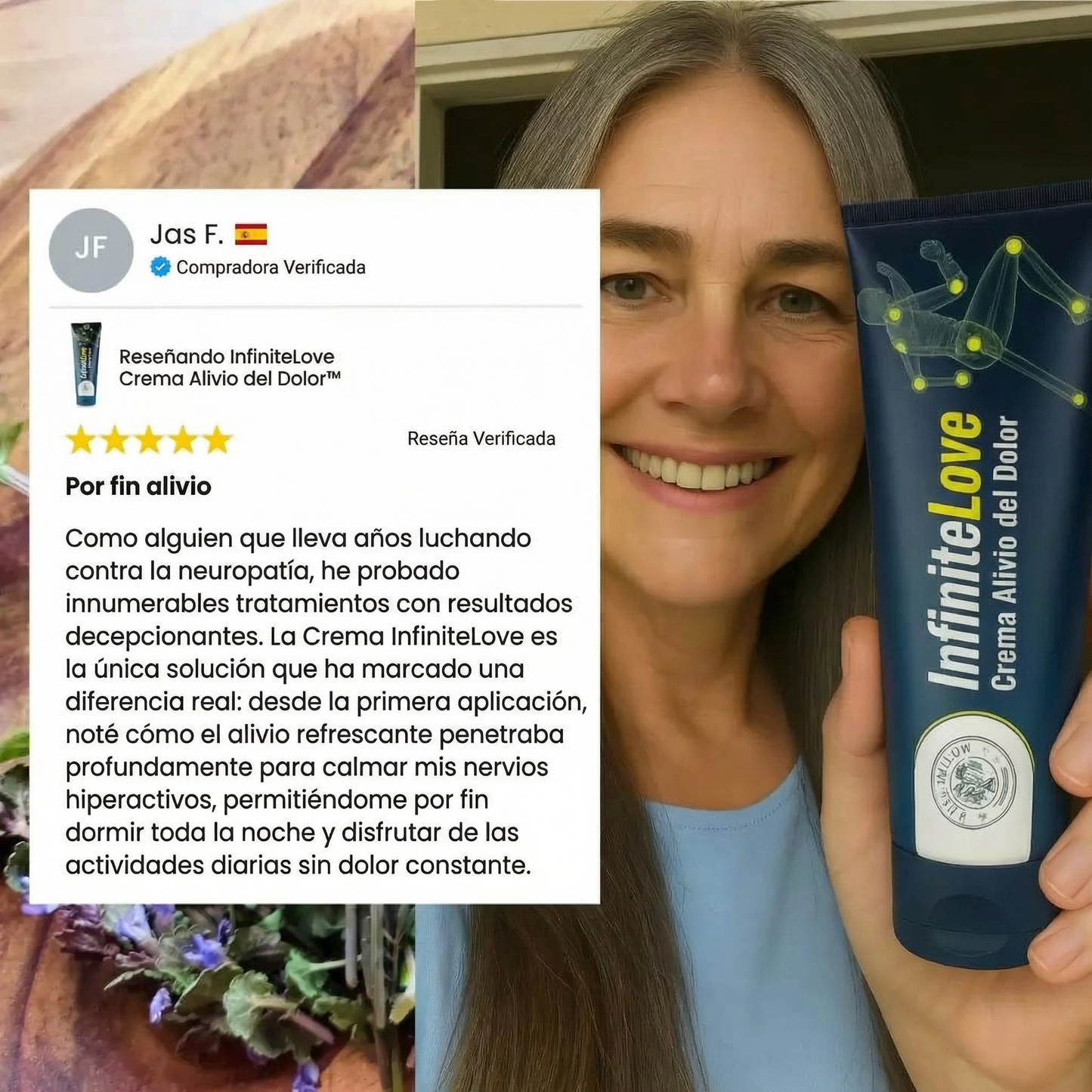 Crema NeuroCalm™ – Alivio de Hormigueo, Entumecimiento y Dolor Nervioso