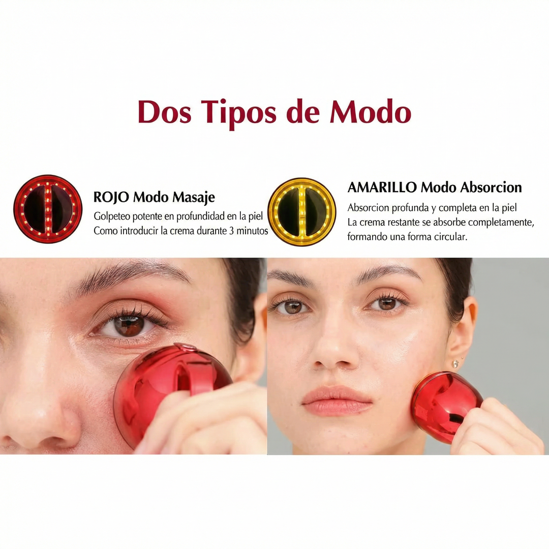 Crema Lifting con Dispositivo EMS y Luz LED – Efecto Reafirmante y Glow Profesional en Casa