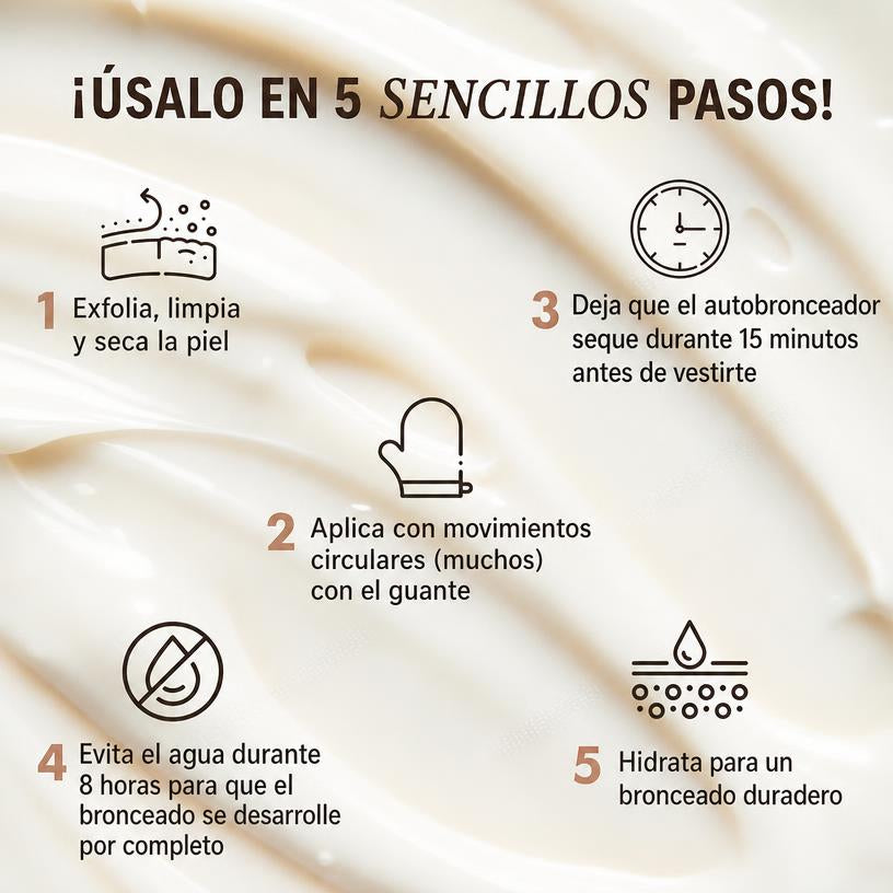 Loción Autobronceadora Corporal — Bronceado Natural sin Sol