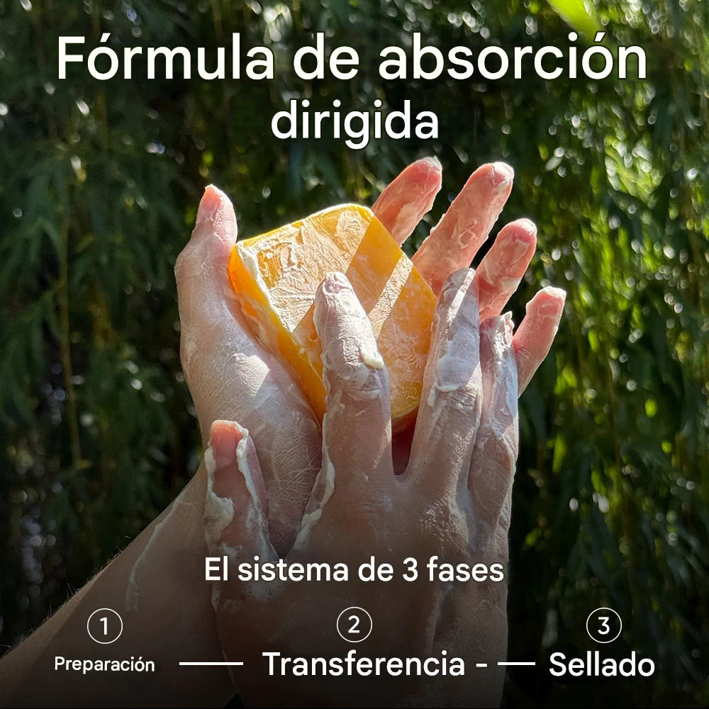 Barra de  jábon de Cúrcuma y Ácido Kójico