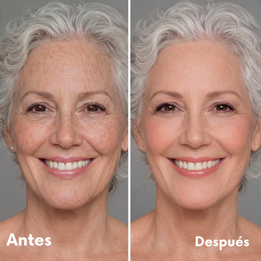 Base de Maquillaje Antiedad con SPF 50 – Se Adapta a tu Tono de Piel