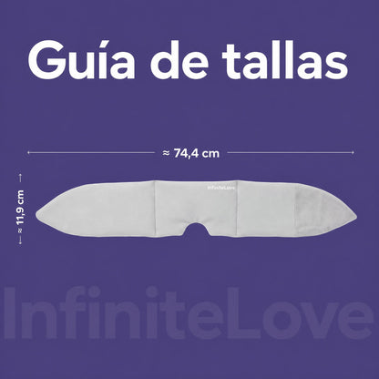 InfiniteLove Nube Nocturna — Antifaz Lastrado Reversible 180 g