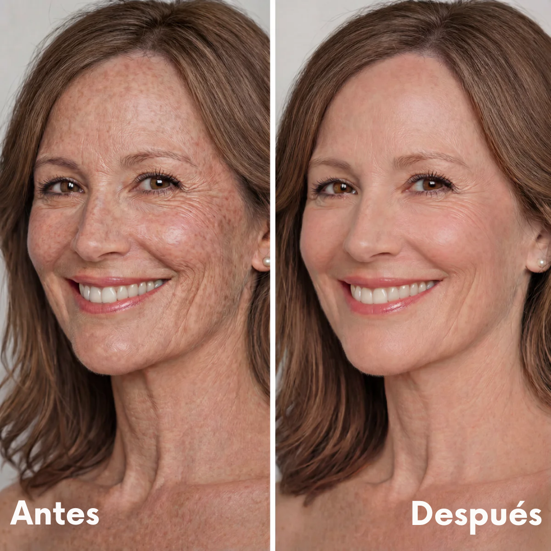 Base de Maquillaje Antiedad con SPF 50 – Se Adapta a tu Tono de Piel