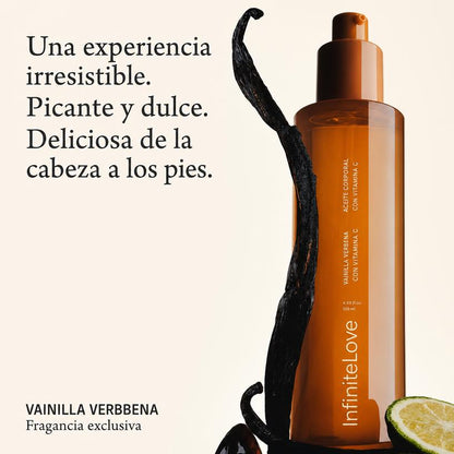 Aceite Corporal Vainilla Vibrante con Vitamina C Hidratante Luminosidad 124ml
