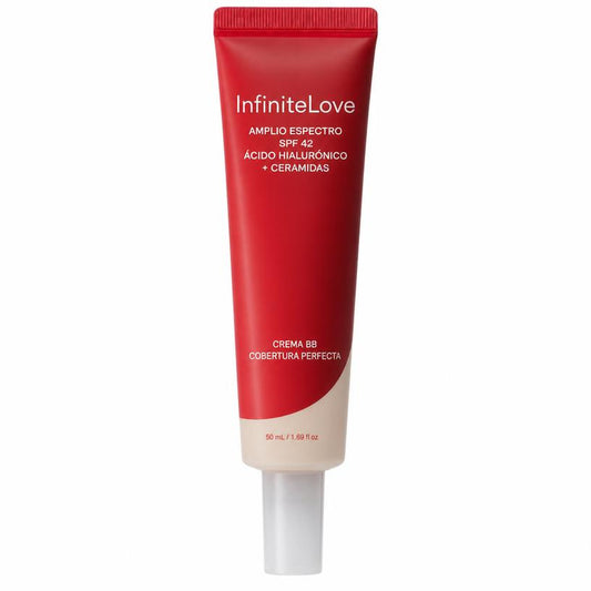 Crema BB Cobertura Perfecta SPF 42 — Ácido Hialurónico + Ceramidas 50 ml