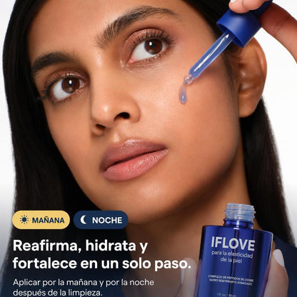 Sérum Reafirmante Péptidos de Cobre GHK-Cu 1% Complejo Antiedad Elasticidad Cutánea 30ml