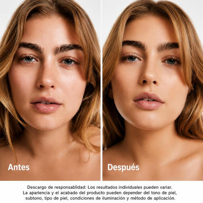 Base Maquillaje Adaptativa Cambia de Color SPF15 Cobertura Natural 16h 30ml