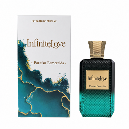 InfiniteLove Paraíso Esmeralda — Extrait de Parfum Tropical Amaderado 100 ml