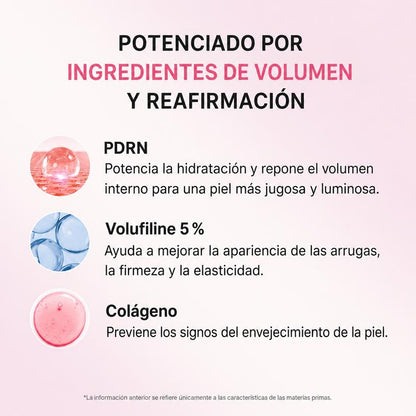 Crema Antiarrugas de Cuello PDRN Colágeno con Gua Sha — Reafirma Cuello y Escote 90 g
