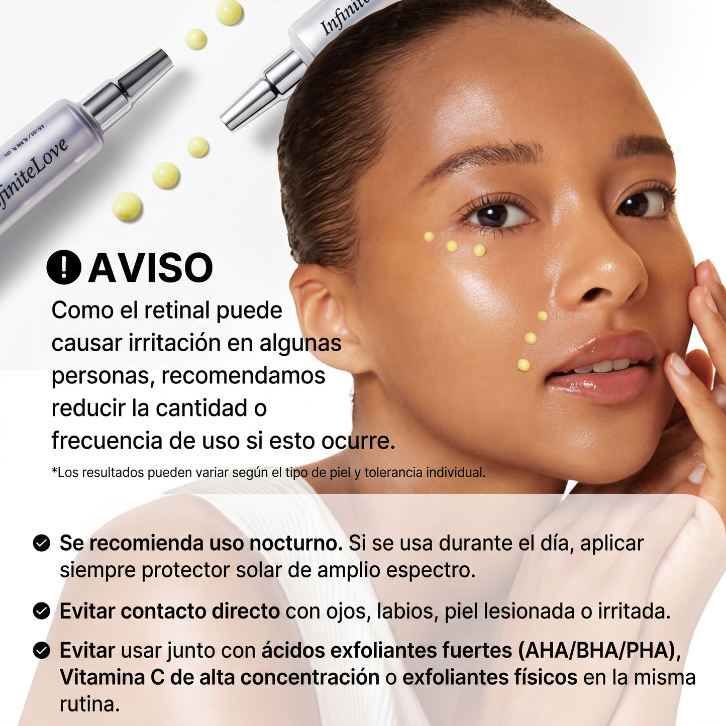 Aviso Uso de Retinal InfiniteLove