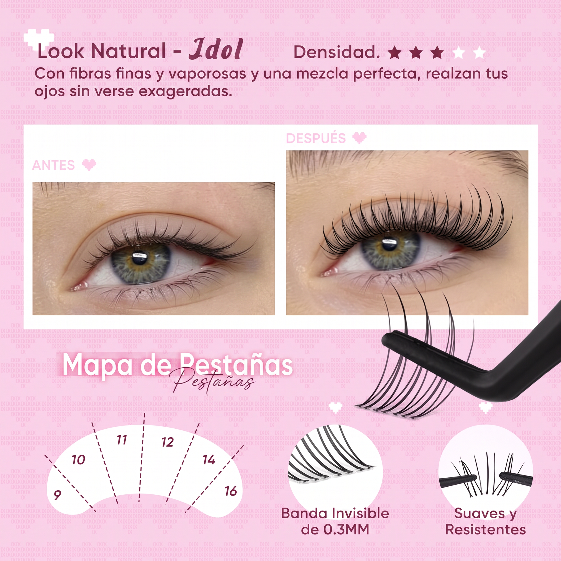 Look Natural Idol - Antes y Después