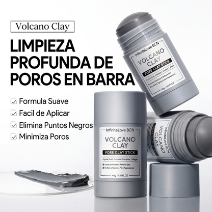 Mascarilla en Barra de Arcilla Volcánica para Puntos Negros