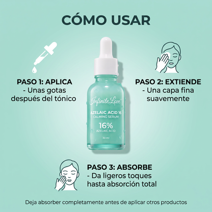 Sérum Calmante con Ácido Azelaico al 16% 30ml