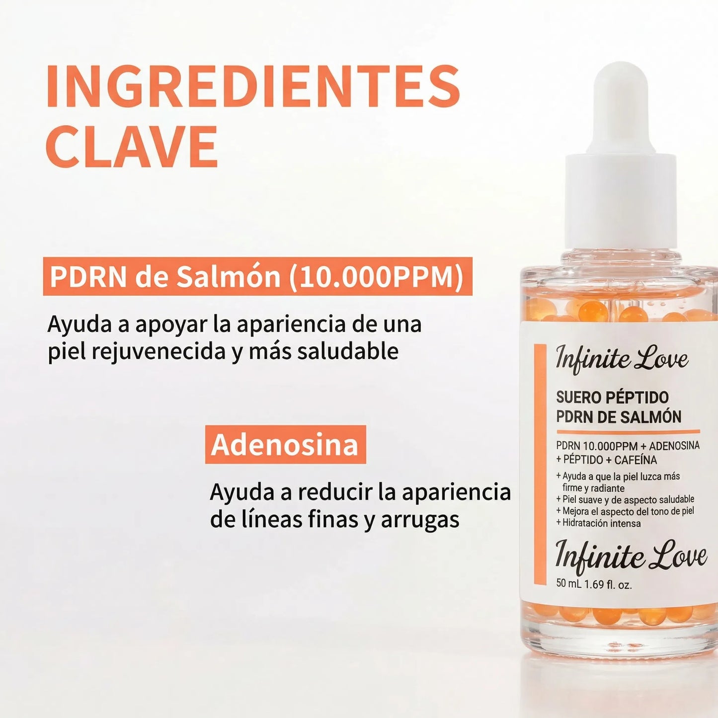 Sérum Facial PDRN con Péptidos – Reparación y Luminosidad