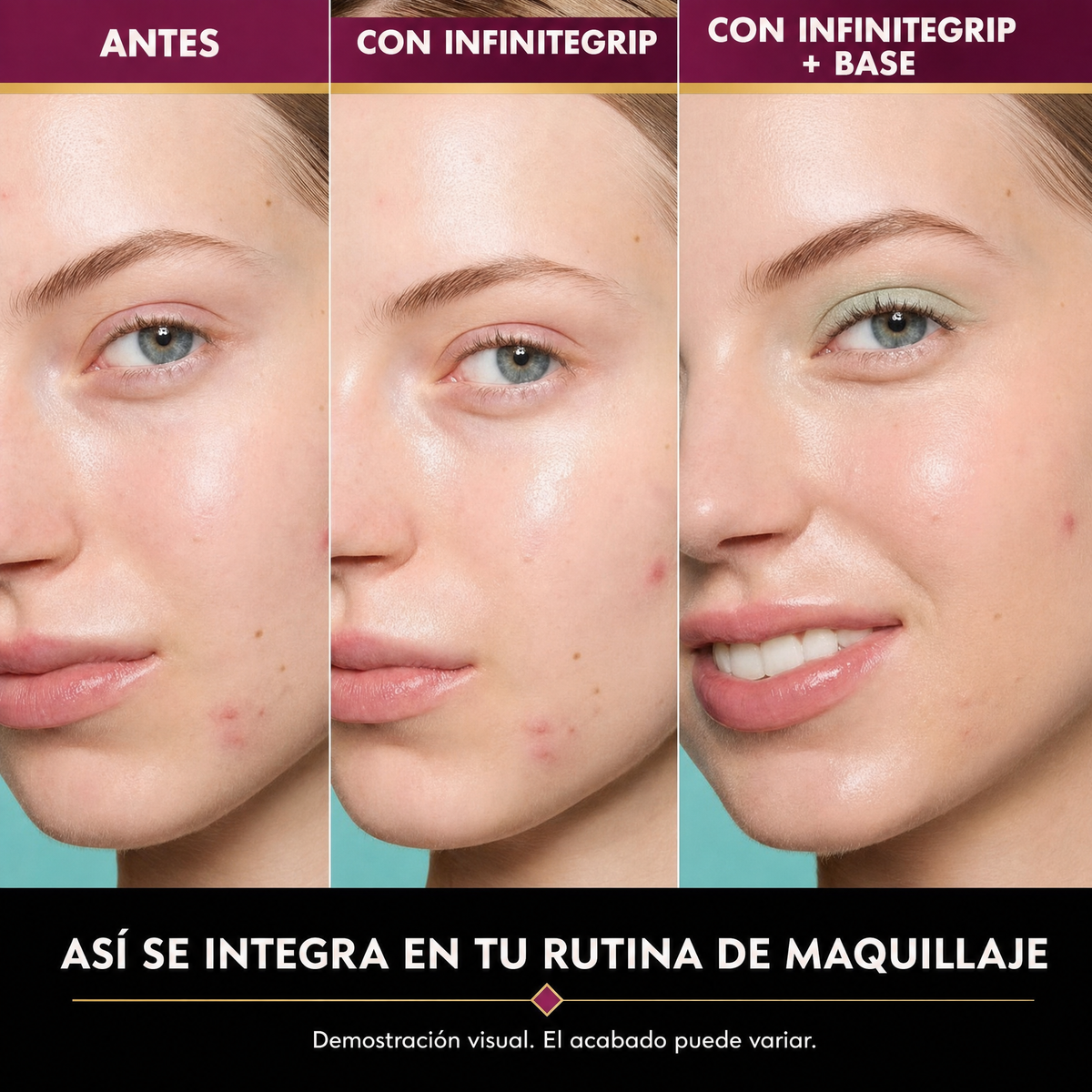 InfiniteGrip — Primer Gel Adherente de 75 ml con Acabado Luminoso
