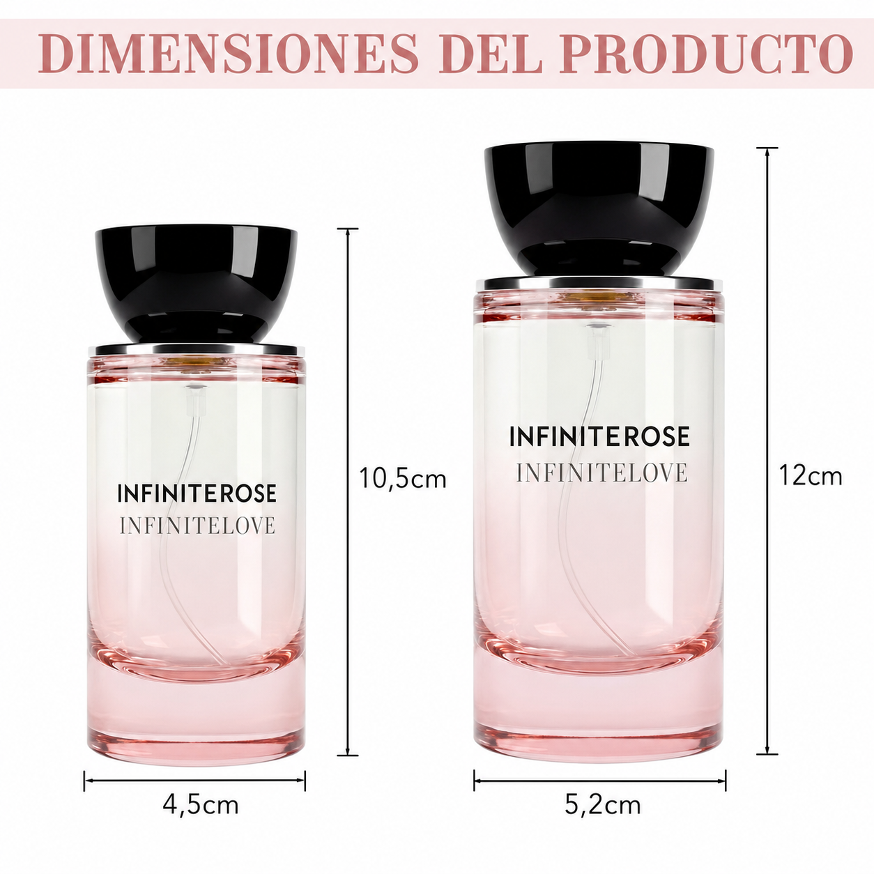 InfiniteRose® | Extrait De Parfum 50ml | Fragancia Floral Premium de Larga Duración