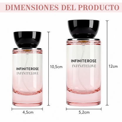 InfiniteRose® | Extrait De Parfum 50ml | Fragancia Floral Premium de Larga Duración