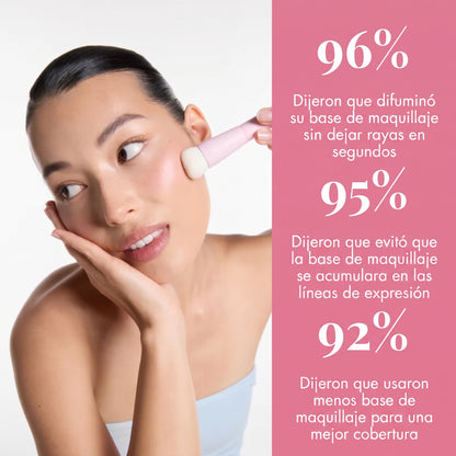Esta brocha está hecha para tu base de maquillaje