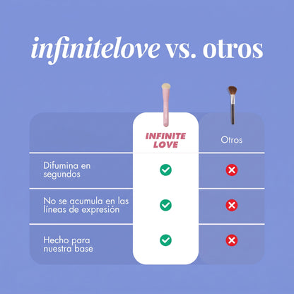Esta brocha está hecha para tu base de maquillaje