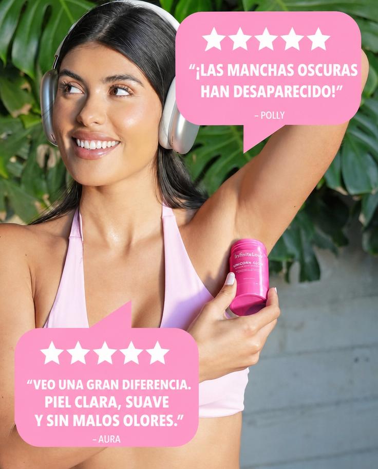 Desodorante Iluminador Sin Aluminio Ácido Mandélico + Niacinamida Aroma Frutal 85g