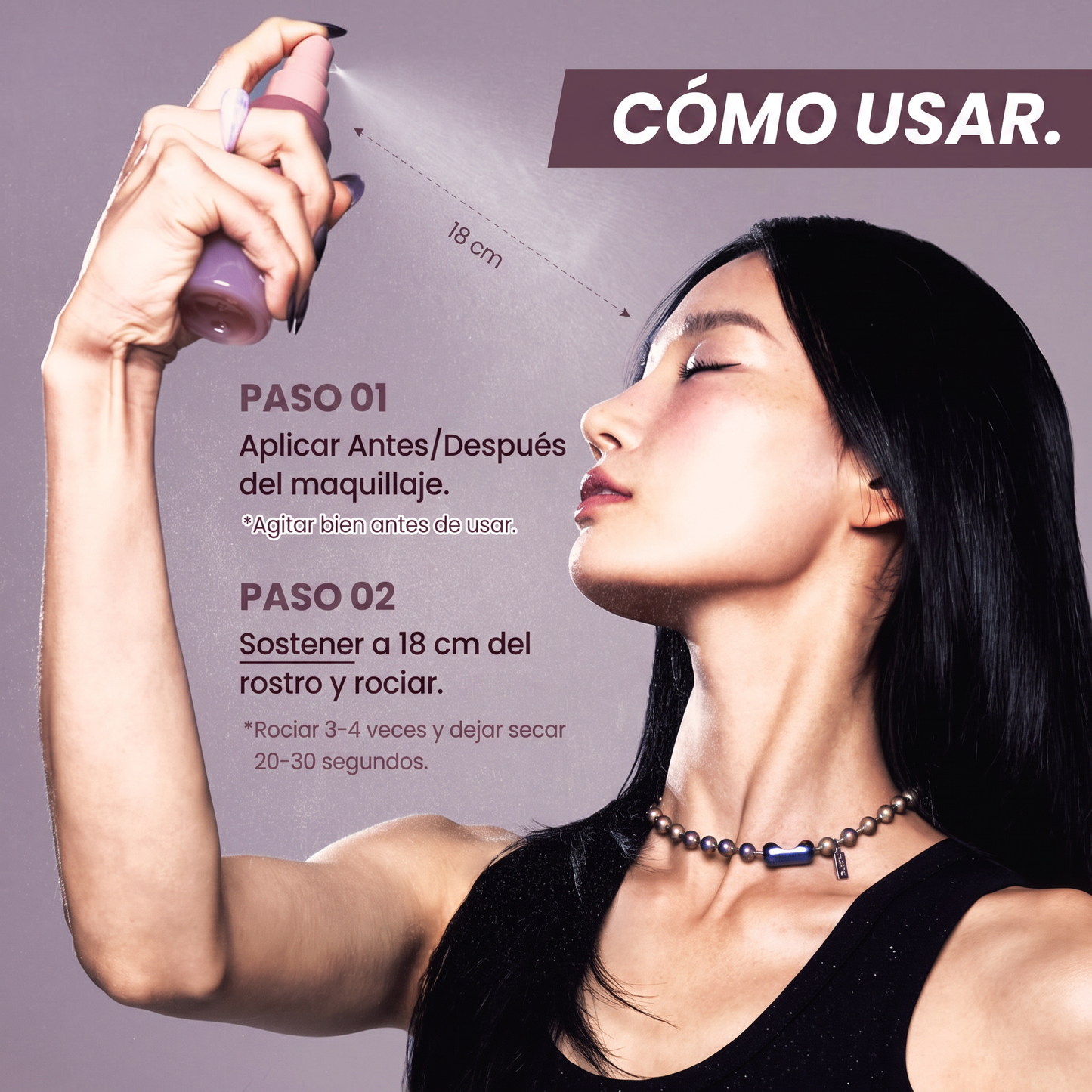 Cómo Usar Bruma Fijadora InfiniteLove