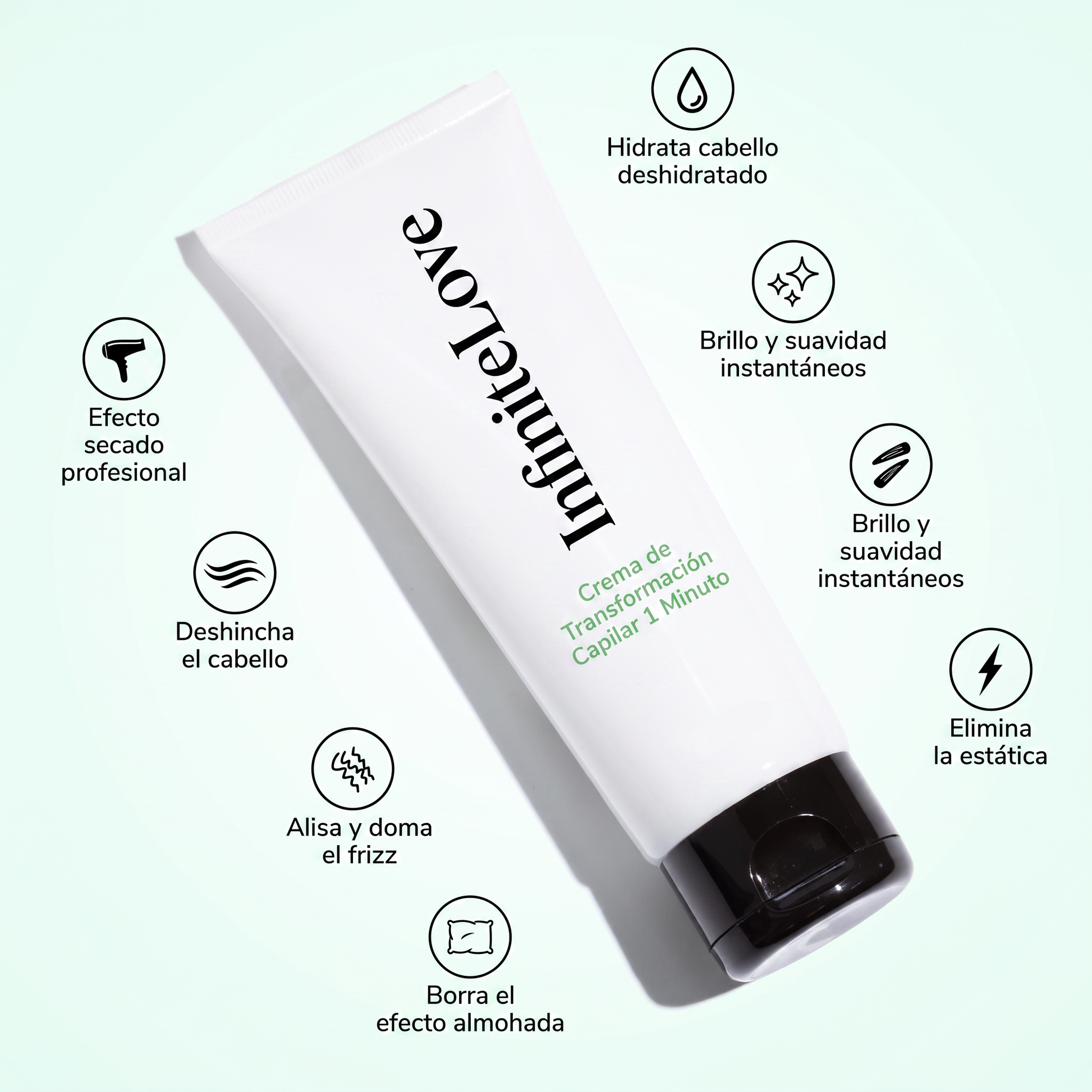 Beneficios Crema Transformación Capilar InfiniteLove