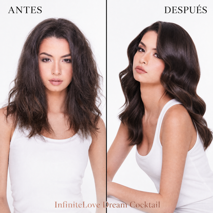 InfiniteLove Dream Cocktail - Tratamiento Capilar con Aceite de Coco Sin Enjuague