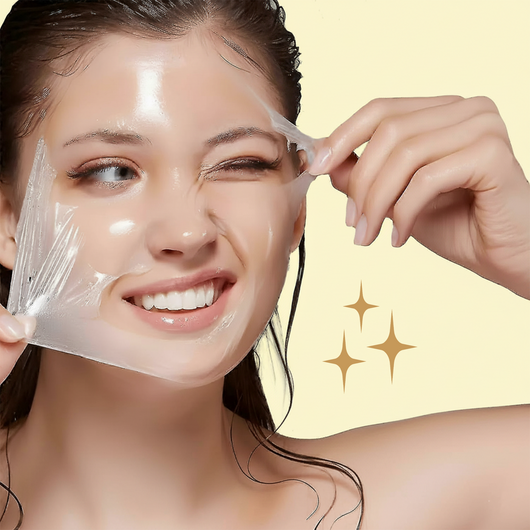 Mascarilla Coreana Nocturna de Cúrcuma y Ácido Kójico para Manchas, Melasma y Brillo Instantáneo