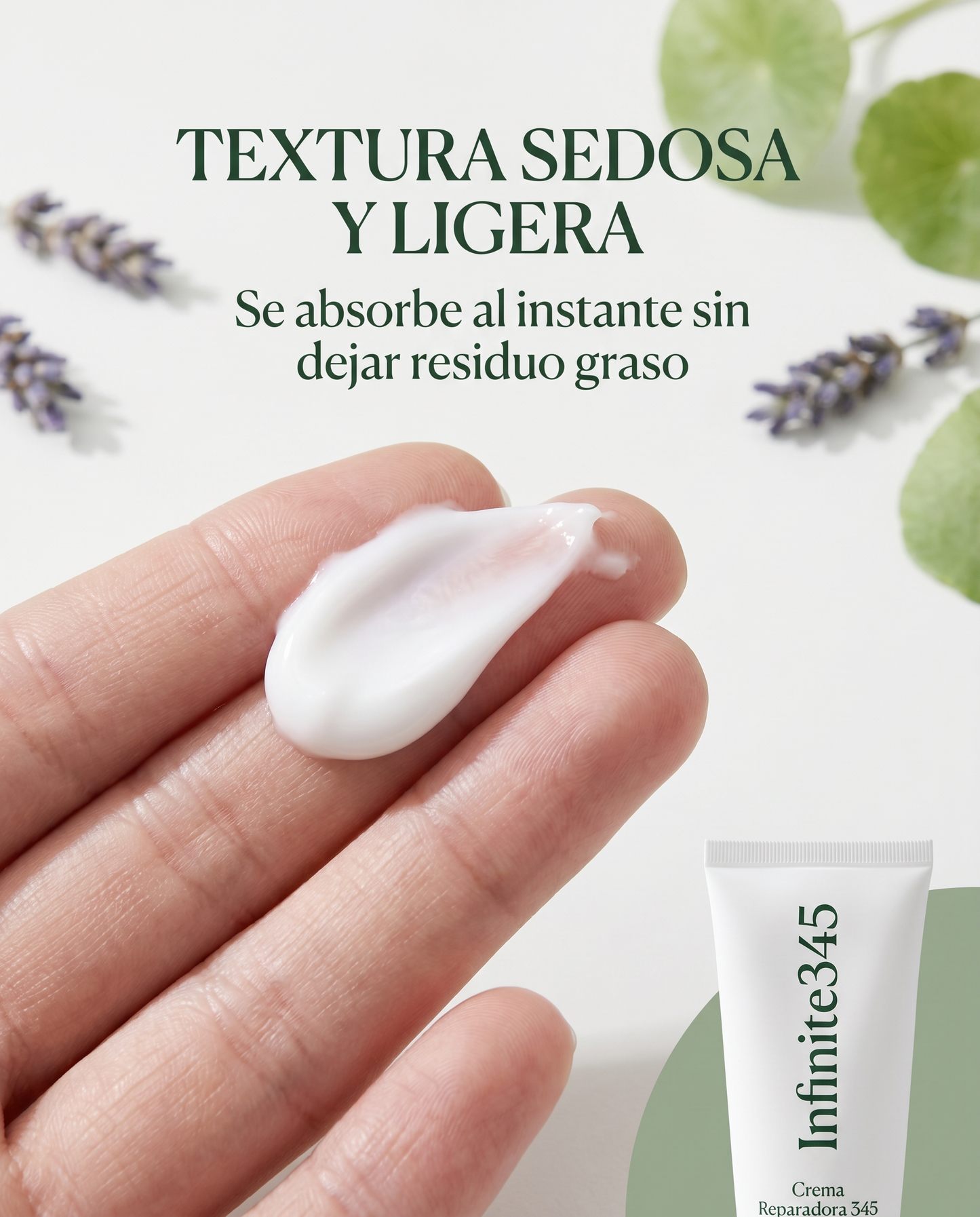 Infinite345 - Crema Reparadora Coreana Vegana