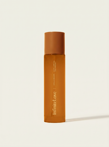 Aceite Corporal Vainilla Vibrante con Vitamina C InfiniteLove 124ml