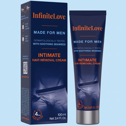 InfiniteLove Crema Depilatoria Íntima para Hombre