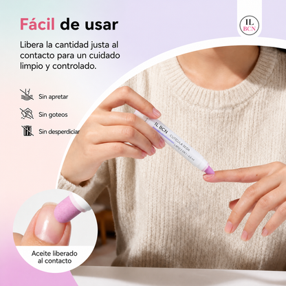 Cutícula Seda — Lápiz 2 en 1 para Cutículas · Pack de 2