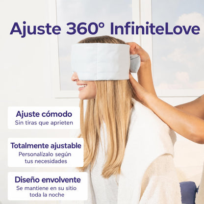 InfiniteLove Nube Nocturna — Antifaz Lastrado Reversible 180 g